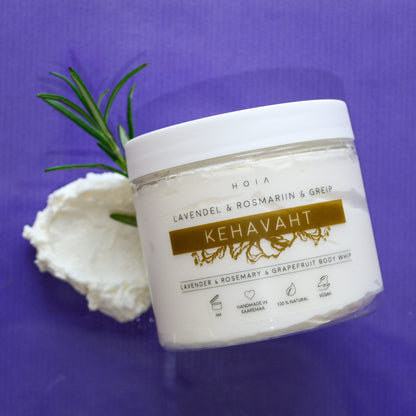 Whipped Body Butter Lavender &amp; Grapefruit &amp; Rosemary, 200ml